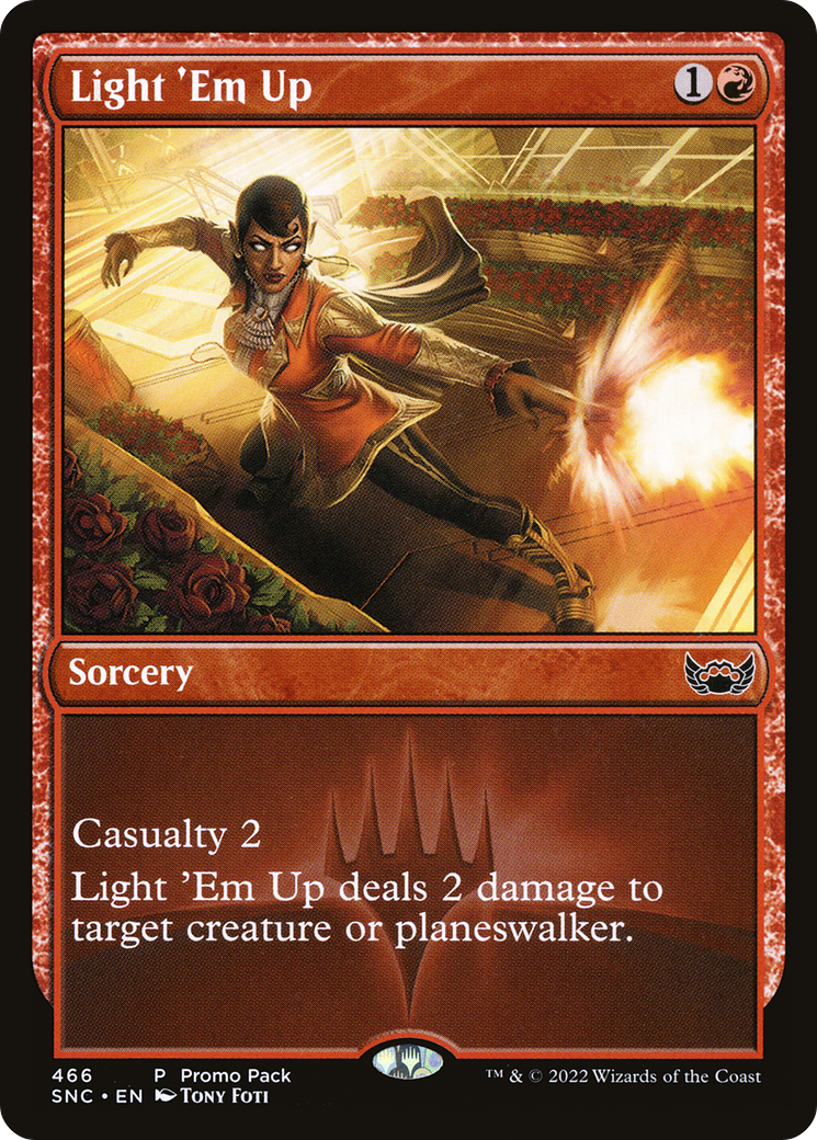 Light 'Em Up (Promo Pack) [Streets of New Capenna] | Grognard Games