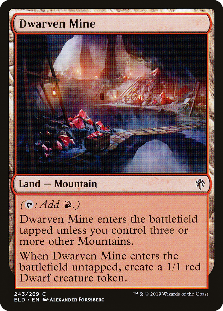 Dwarven Mine [Throne of Eldraine] | Grognard Games