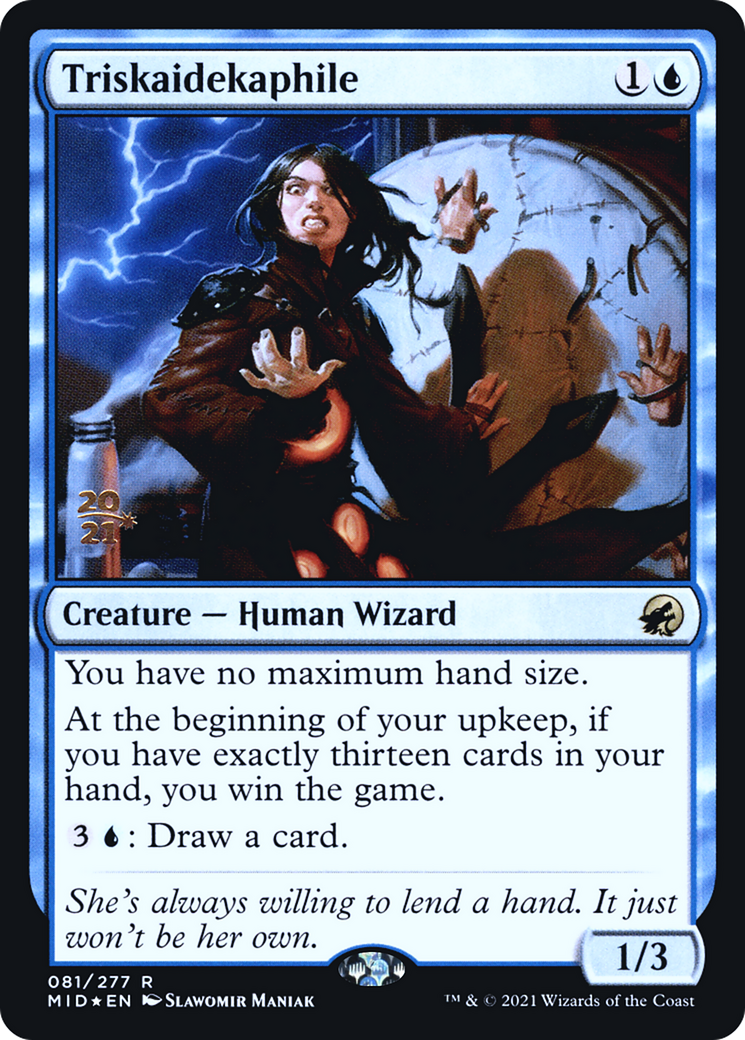 Triskaidekaphile [Innistrad: Midnight Hunt Prerelease Promos] | Grognard Games