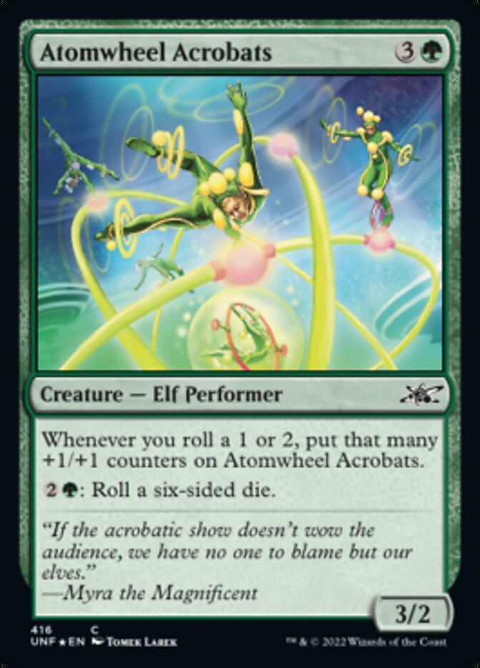 Atomwheel Acrobats (Galaxy Foil) [Unfinity] | Grognard Games