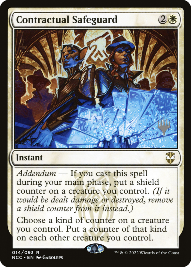 Contractual Safeguard (Promo Pack) [Streets of New Capenna Commander Promos] | Grognard Games