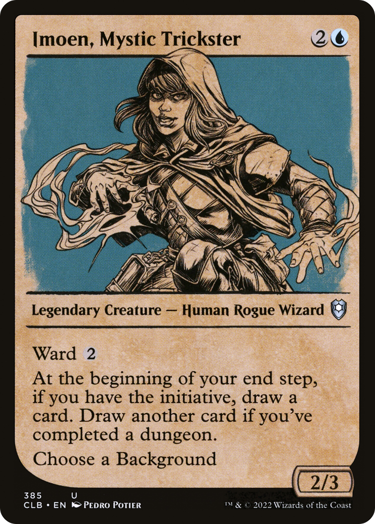 Imoen, Mystic Trickster (Showcase) [Commander Legends: Battle for Baldur's Gate] | Grognard Games
