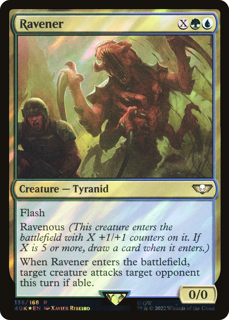 Ravener (Surge Foil) [Universes Beyond: Warhammer 40,000] | Grognard Games