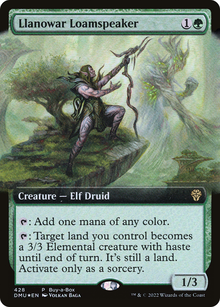 Llanowar Loamspeaker (Buy-A-Box) [Dominaria United] | Grognard Games