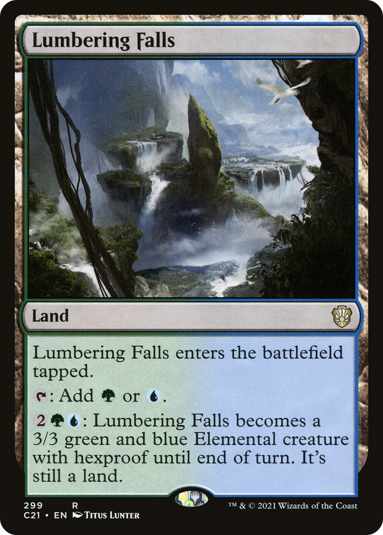Lumbering Falls [Commander 2021] | Grognard Games
