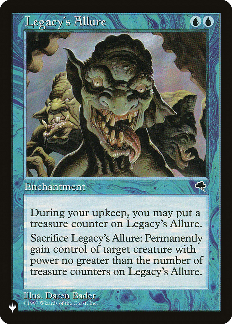 Legacy's Allure [The List Reprints] | Grognard Games