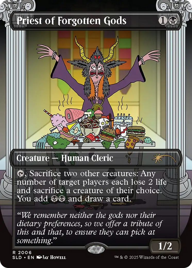 Priest of Forgotten Gods (Rainbow Foil) [Secret Lair Drop Series] | Grognard Games