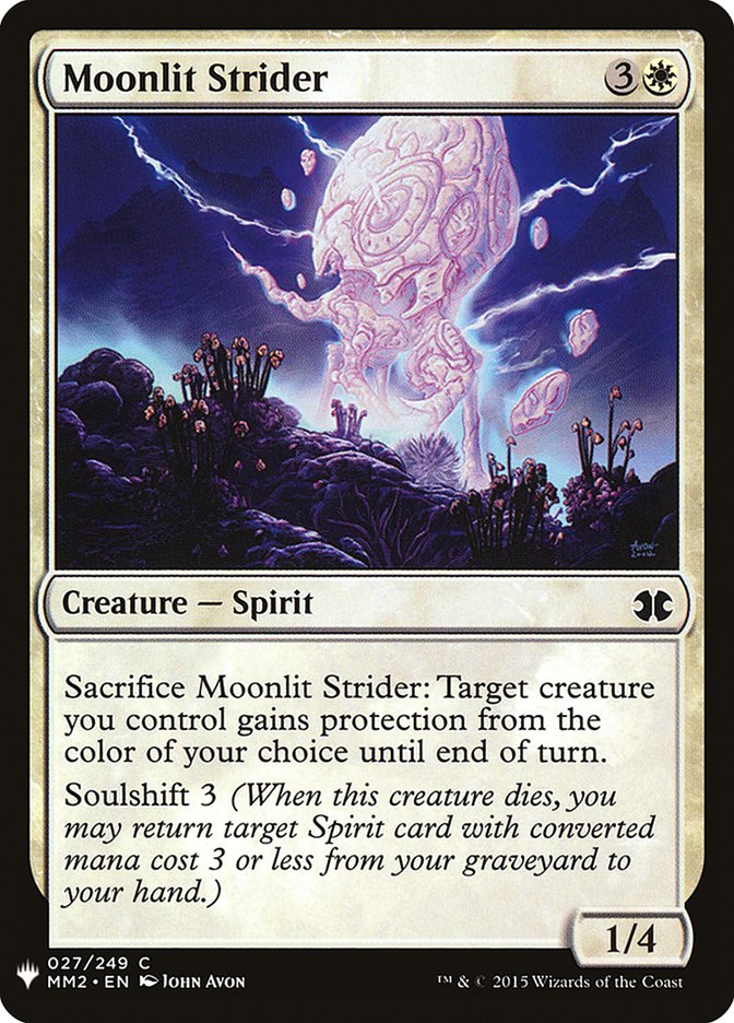 Moonlit Strider [Mystery Booster] | Grognard Games