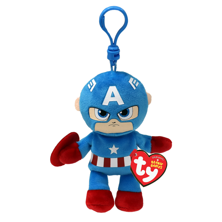 Ty Beanie Babies: Captain America | Grognard Games