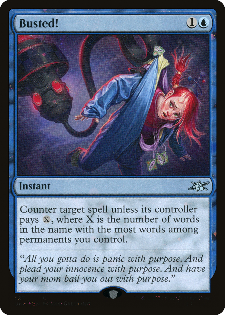 Busted! (Galaxy Foil) [Unfinity] | Grognard Games