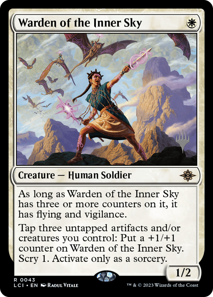 Warden of the Inner Sky (Promo Pack) [The Lost Caverns of Ixalan Promos] | Grognard Games