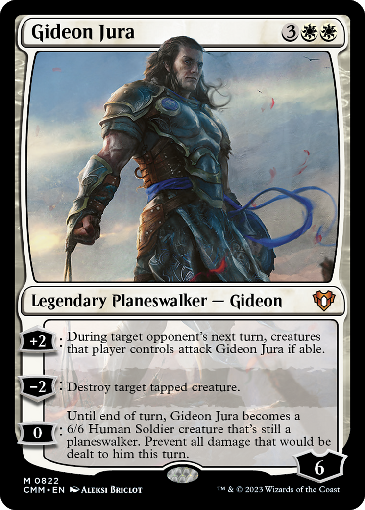 Gideon Jura [Commander Masters] | Grognard Games