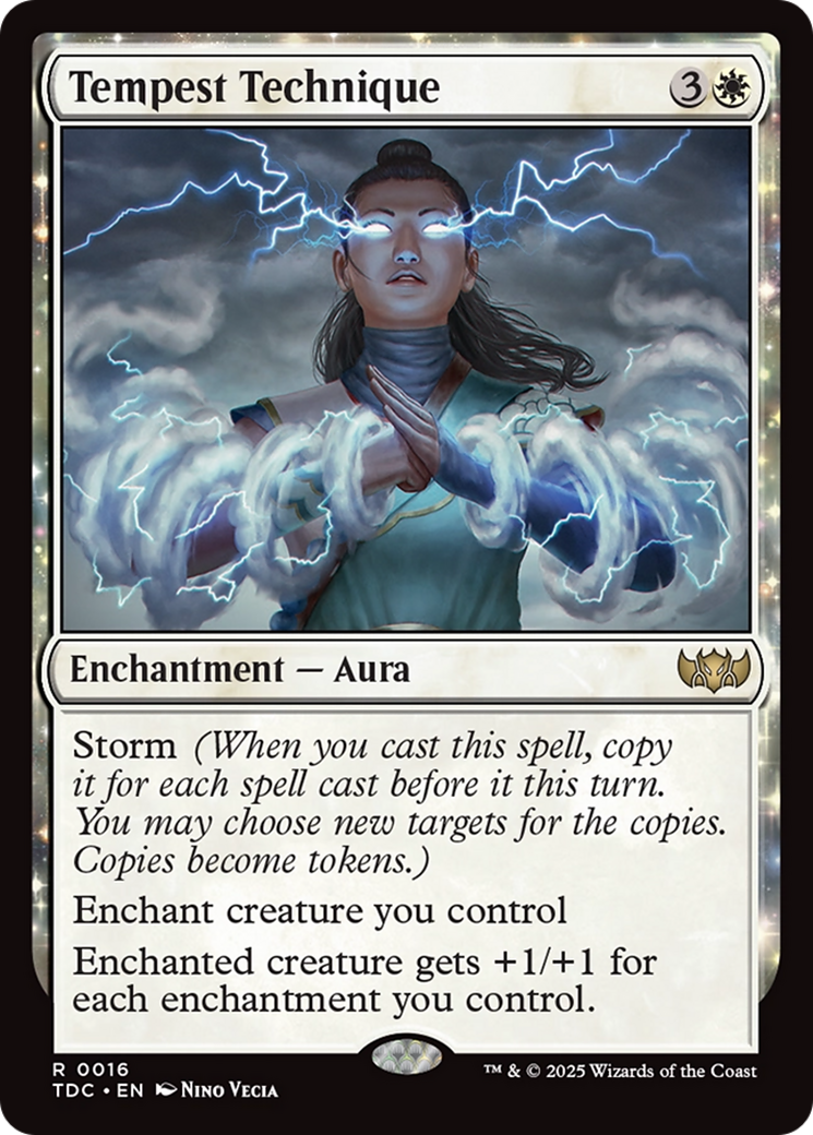 Tempest Technique [Tarkir: Dragonstorm Commander] | Grognard Games