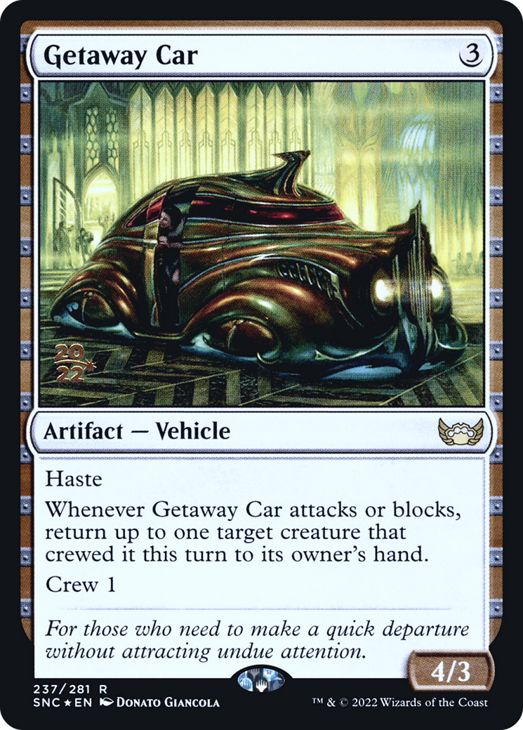 Getaway Car [Streets of New Capenna Prerelease Promos] | Grognard Games