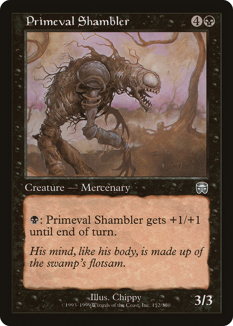 Primeval Shambler [Mercadian Masques] | Grognard Games