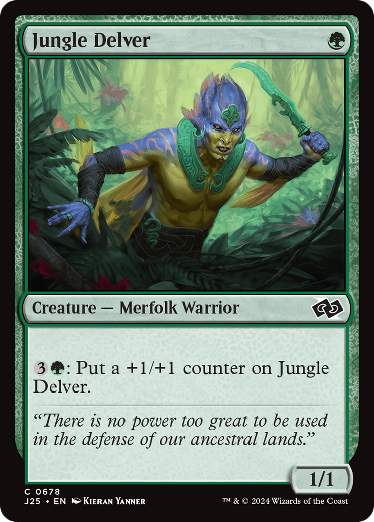 Jungle Delver [Foundations Jumpstart] | Grognard Games