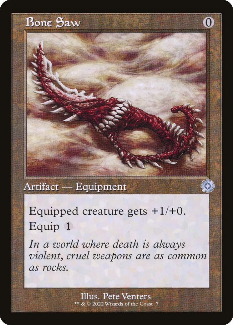 Bone Saw (Retro) [The Brothers' War Retro Artifacts] | Grognard Games
