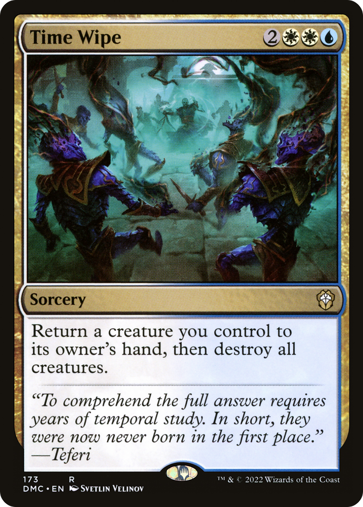 Time Wipe [Dominaria United Commander] | Grognard Games