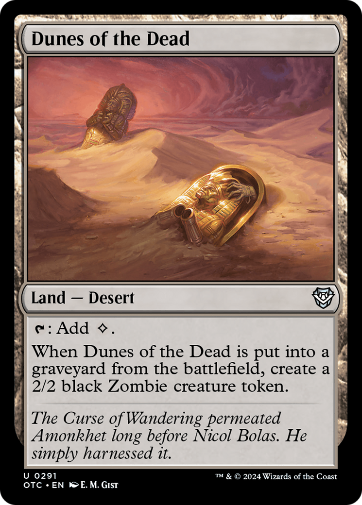 Dunes of the Dead [Outlaws of Thunder Junction Commander] | Grognard Games