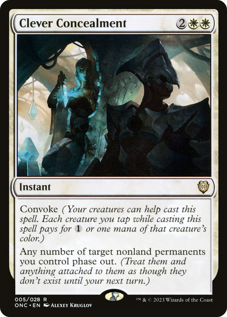 Clever Concealment [Phyrexia: All Will Be One Commander] | Grognard Games