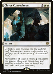 Clever Concealment [Phyrexia: All Will Be One Commander] | Grognard Games