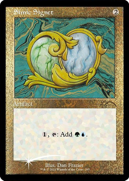 Simic Signet (Retro) (Foil Etched) [Secret Lair Drop Series] | Grognard Games