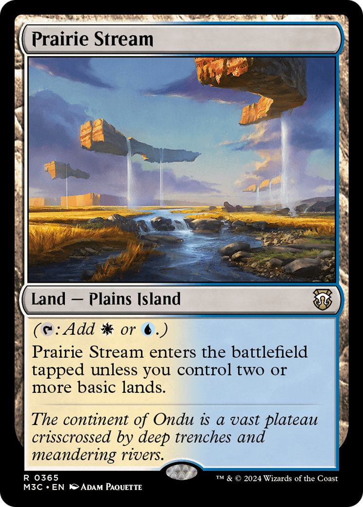 Prairie Stream (M3C-365) - Modern Horizons 3 Commander Foil | Grognard Games