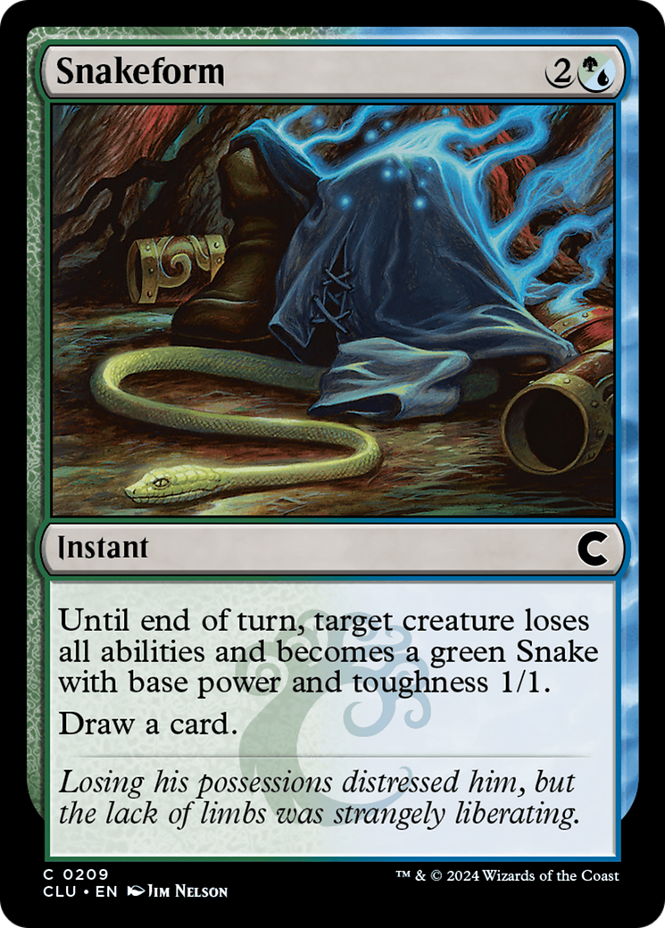 Snakeform [Ravnica: Clue Edition] | Grognard Games