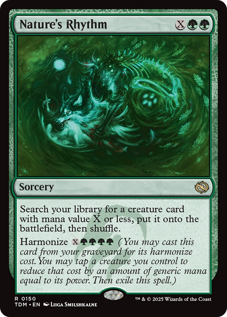 Nature's Rhythm [Tarkir: Dragonstorm] | Grognard Games