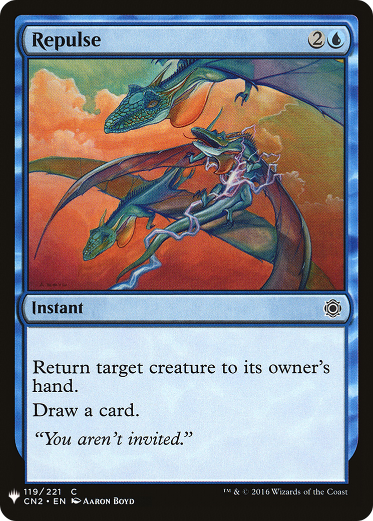 Repulse [Mystery Booster] | Grognard Games