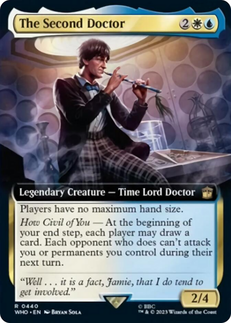 The Second Doctor (Extended Art) [Doctor Who] | Grognard Games