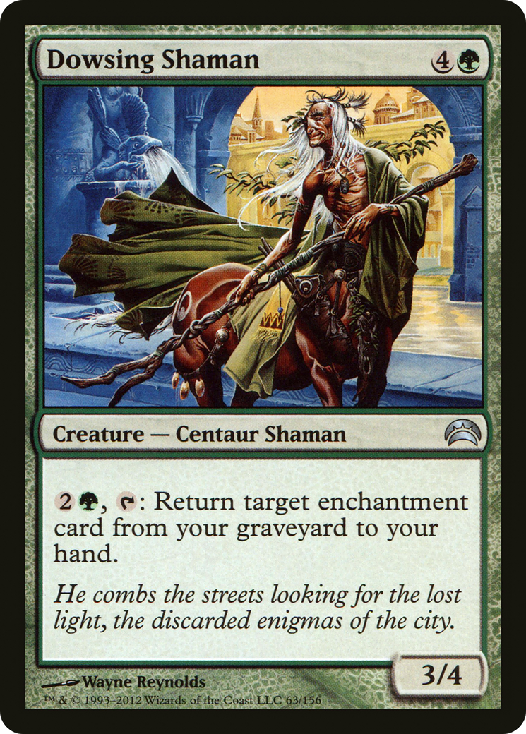 Dowsing Shaman (PC2-063) - Planechase 2012 Foil | Grognard Games