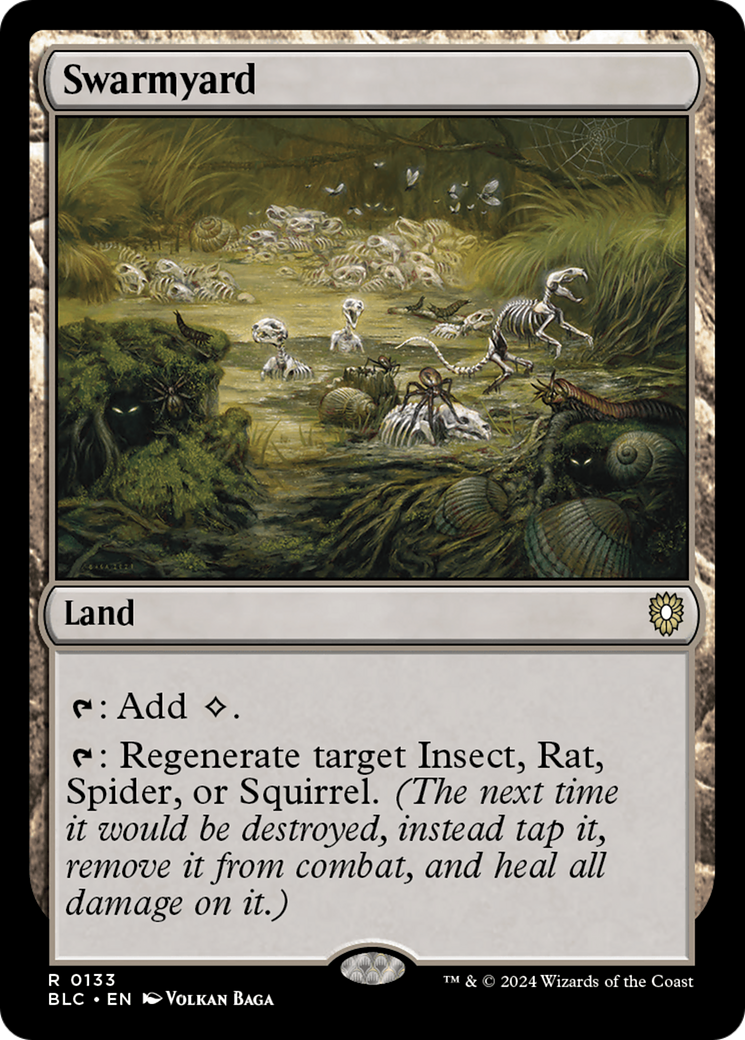 Swarmyard [Bloomburrow Commander] | Grognard Games