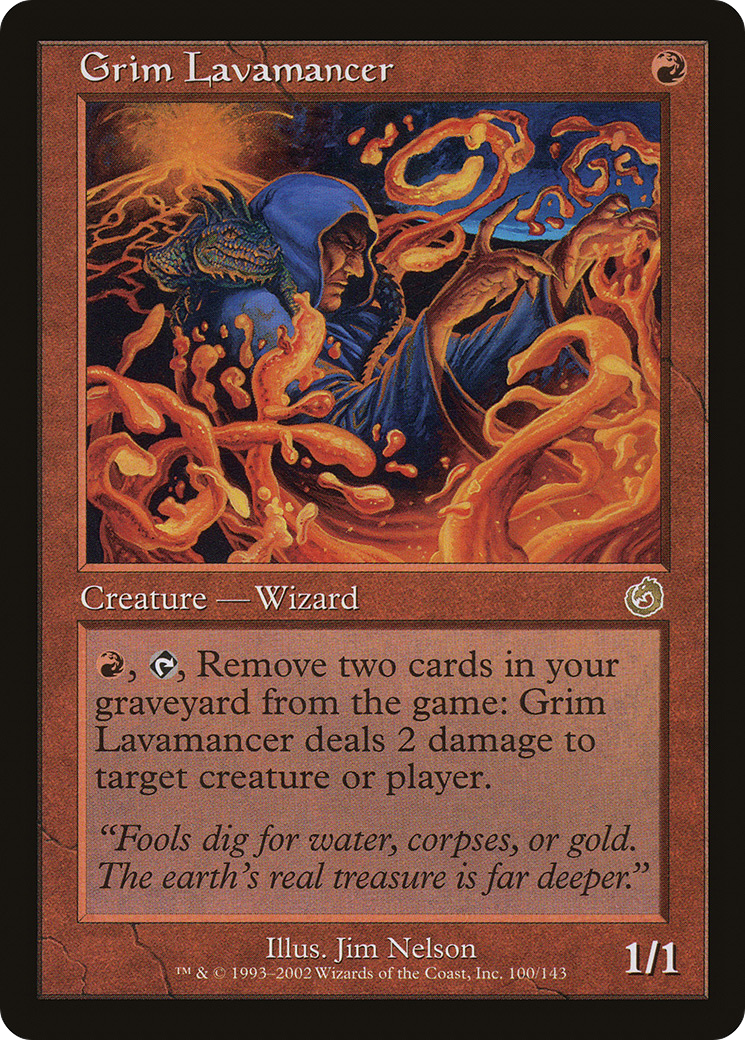 Grim Lavamancer [Torment] | Grognard Games