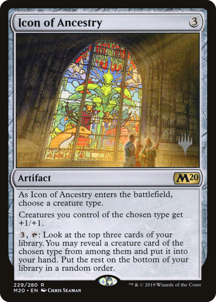 Icon of Ancestry (Promo Pack) [Core Set 2020 Promos] | Grognard Games