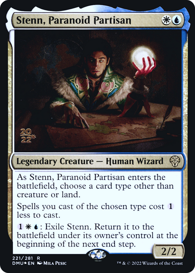 Stenn, Paranoid Partisan [Dominaria United Prerelease Promos] | Grognard Games