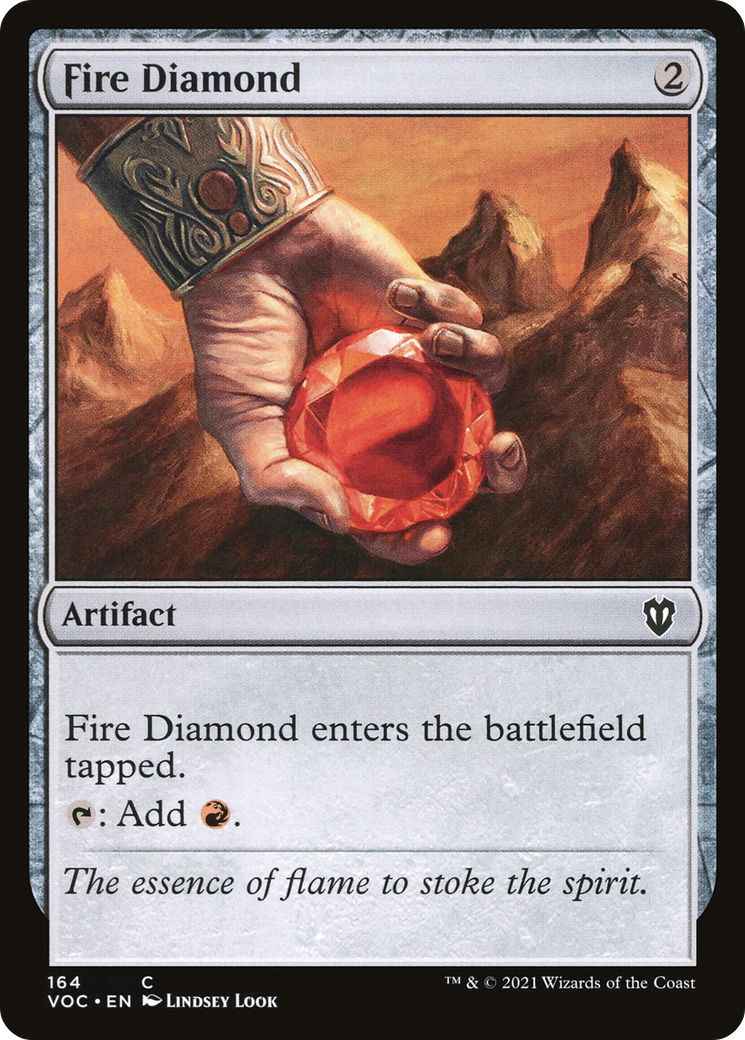 Fire Diamond [Innistrad: Crimson Vow Commander] | Grognard Games