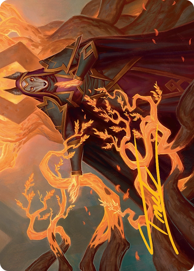 Abzan Devotee Art Card (10/54) [Tarkir: Dragonstorm Art Series] | Grognard Games
