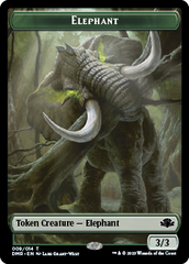 Elephant // Marit Lage Double-Sided Token [Dominaria Remastered Tokens] | Grognard Games