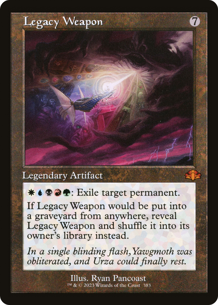 Legacy Weapon (Retro) [Dominaria Remastered] | Grognard Games