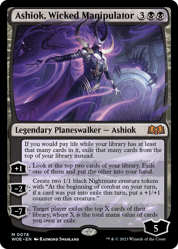 Ashiok, Wicked Manipulator [Wilds of Eldraine] | Grognard Games