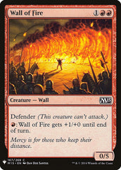 Wall of Fire [Mystery Booster] | Grognard Games