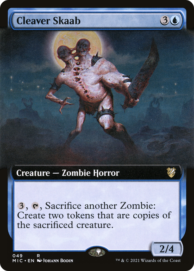 Cleaver Skaab (Extended) [Innistrad: Midnight Hunt Commander] | Grognard Games