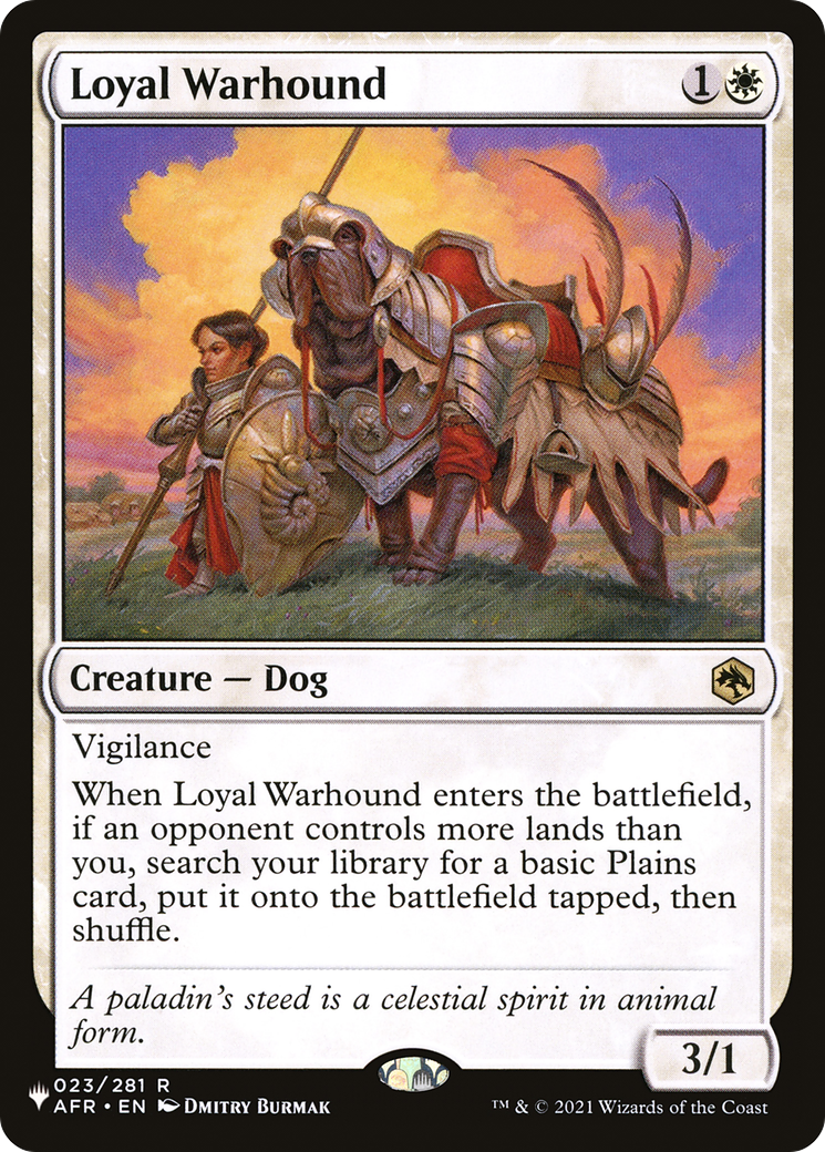 Loyal Warhound [The List] | Grognard Games