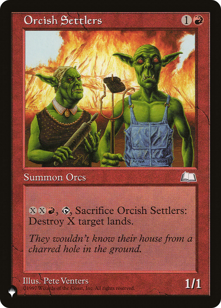 Orcish Settlers [The List] | Grognard Games