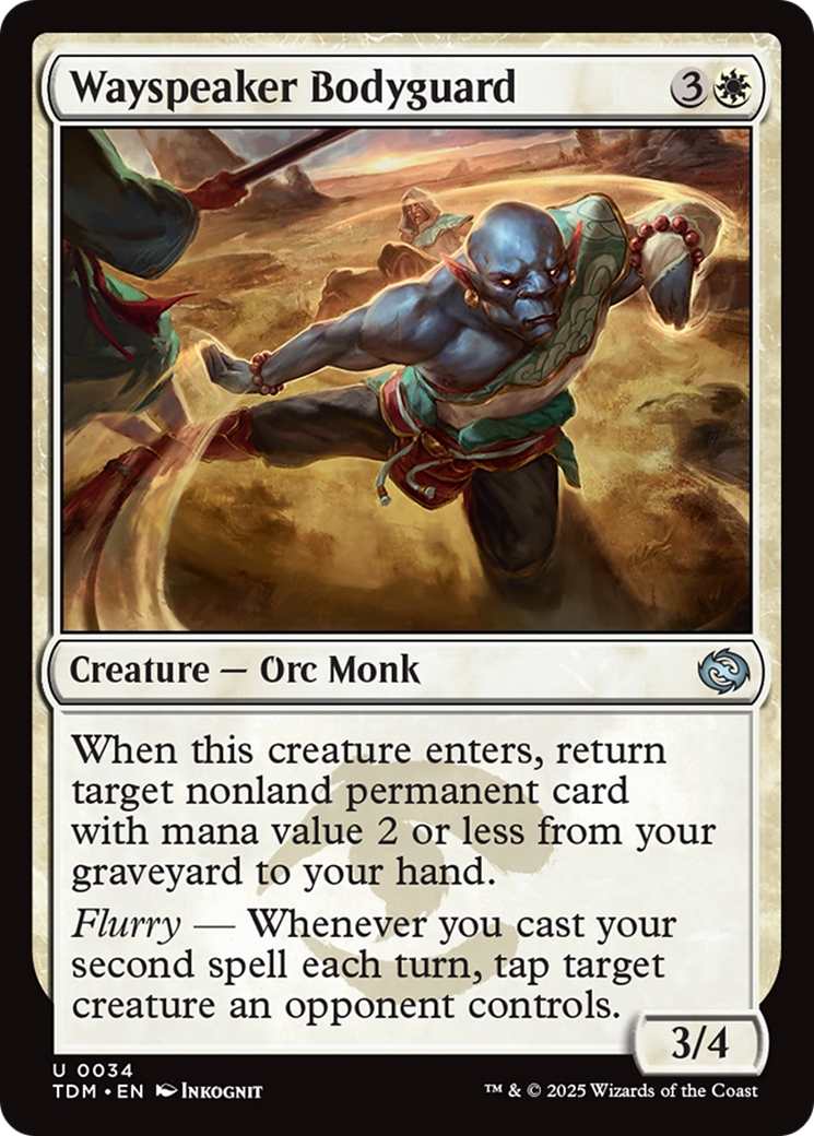 Wayspeaker Bodyguard [Tarkir: Dragonstorm] | Grognard Games