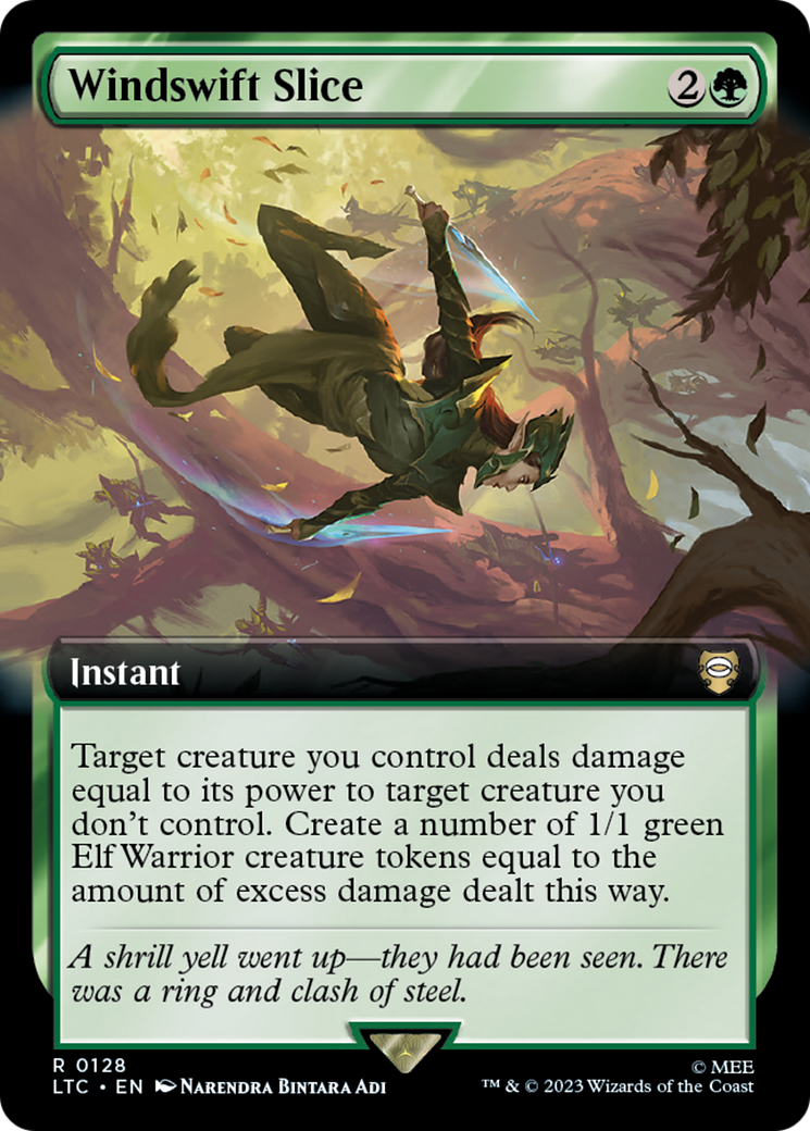 Windswift Slice (Extended Art) [The Lord of the Rings: Tales of Middle-Earth Commander] | Grognard Games