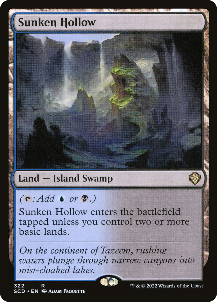 Sunken Hollow [Starter Commander Decks] | Grognard Games