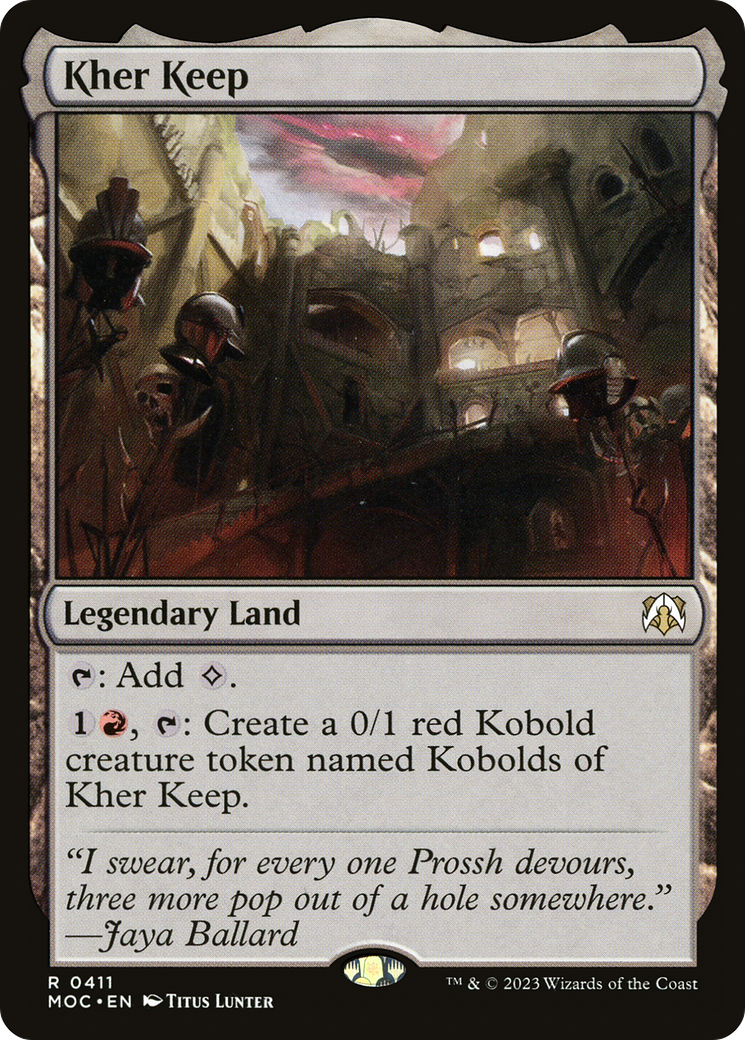 Kher Keep [March of the Machine Commander] | Grognard Games