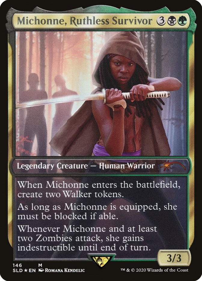 Michonne, Ruthless Survivor [Secret Lair Drop Series] | Grognard Games